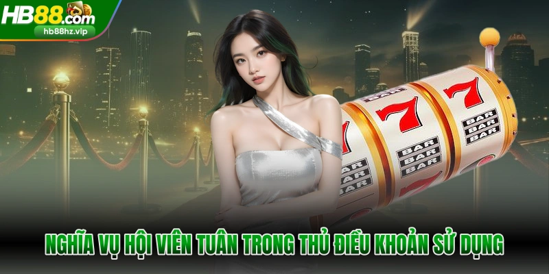 Nghĩa vụ hội viên tuân trong thủ điều khoản sử dụng 